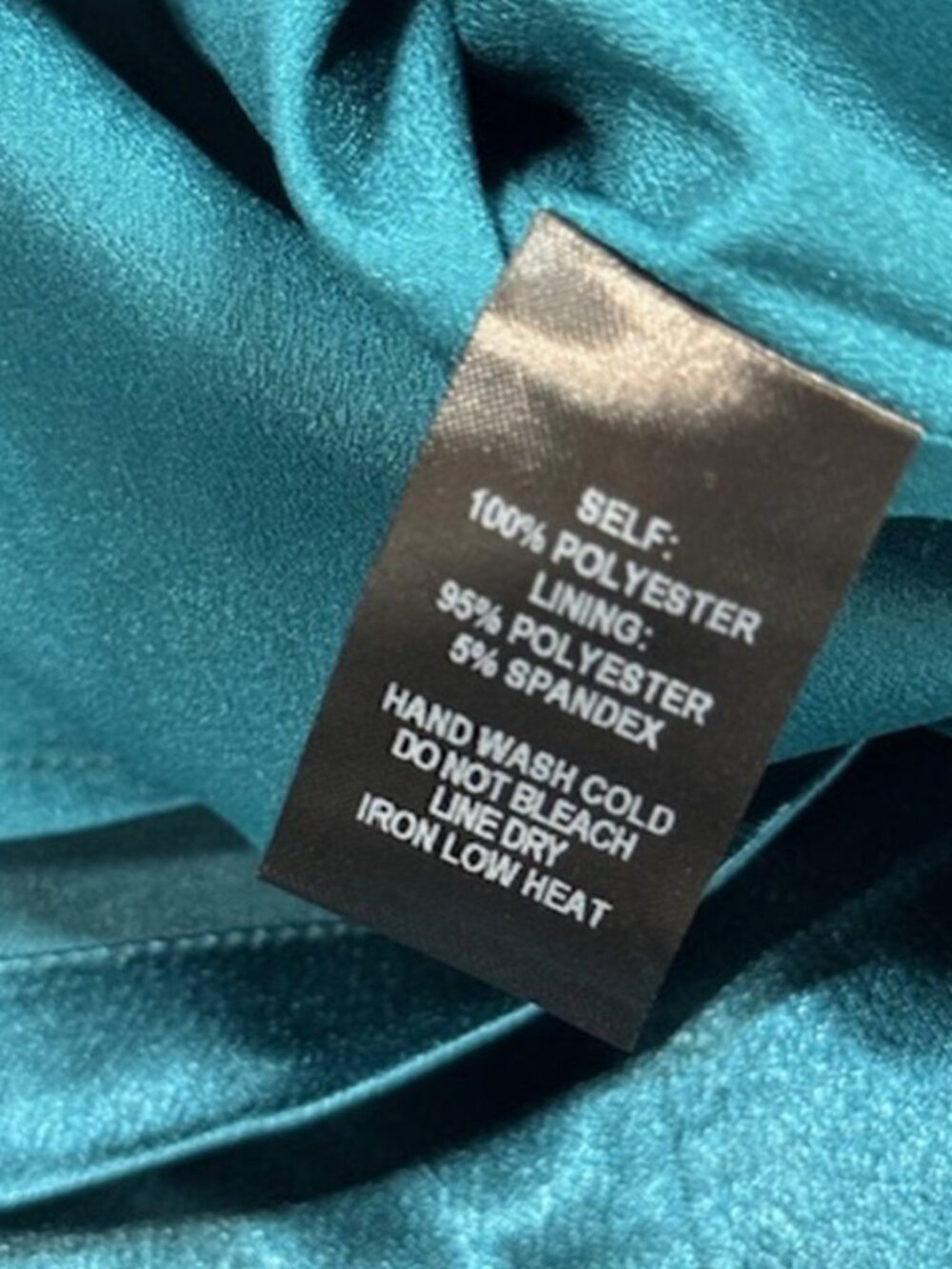 Lulus Zoyah Teal Green Satin Backless Midi Dress NWT - Picture 9 of 10